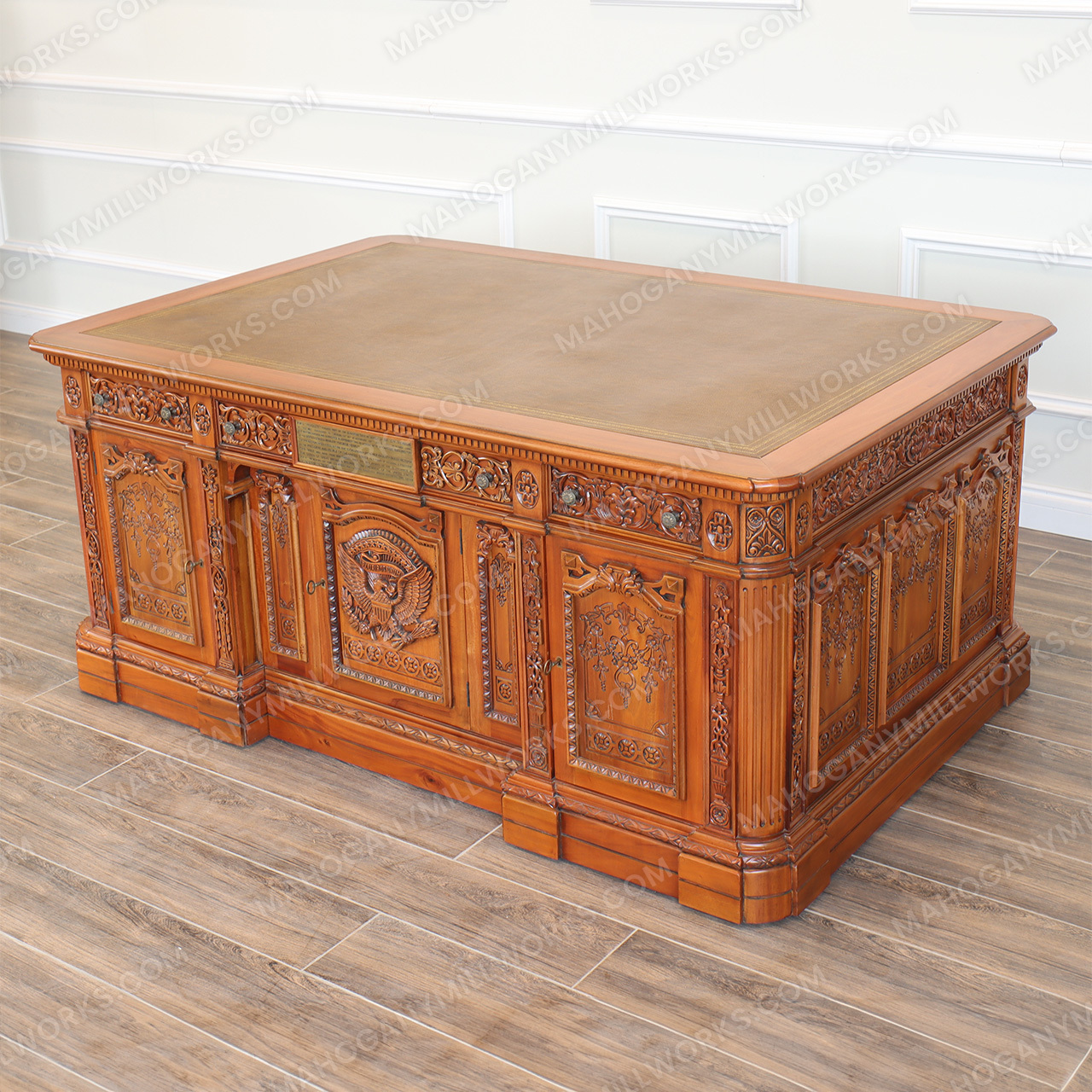 Close-up shots of mahogany grain, showcasing its texture and beauty.